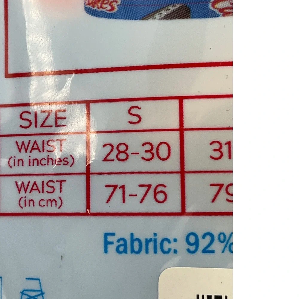 SWAG Hostess CupCakes Print Mens Boxer Briefs Blue Red Size S SB-BAR-CU